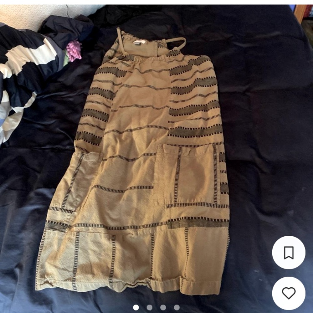 Sage Green Old Navy dress with deep pockets